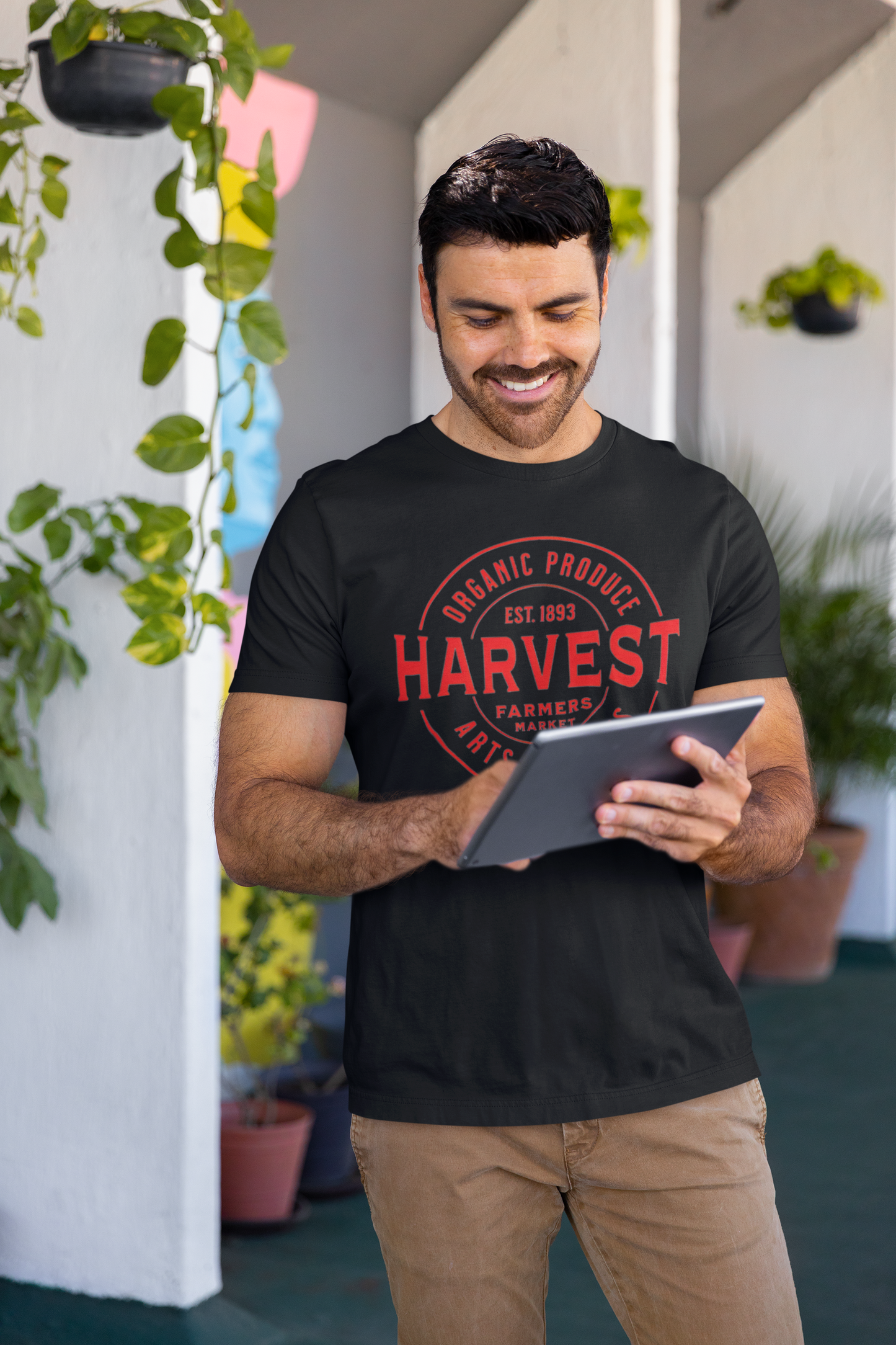 "Harvest Farmers Market" T-Shirt  (Unisex, Various Colors)