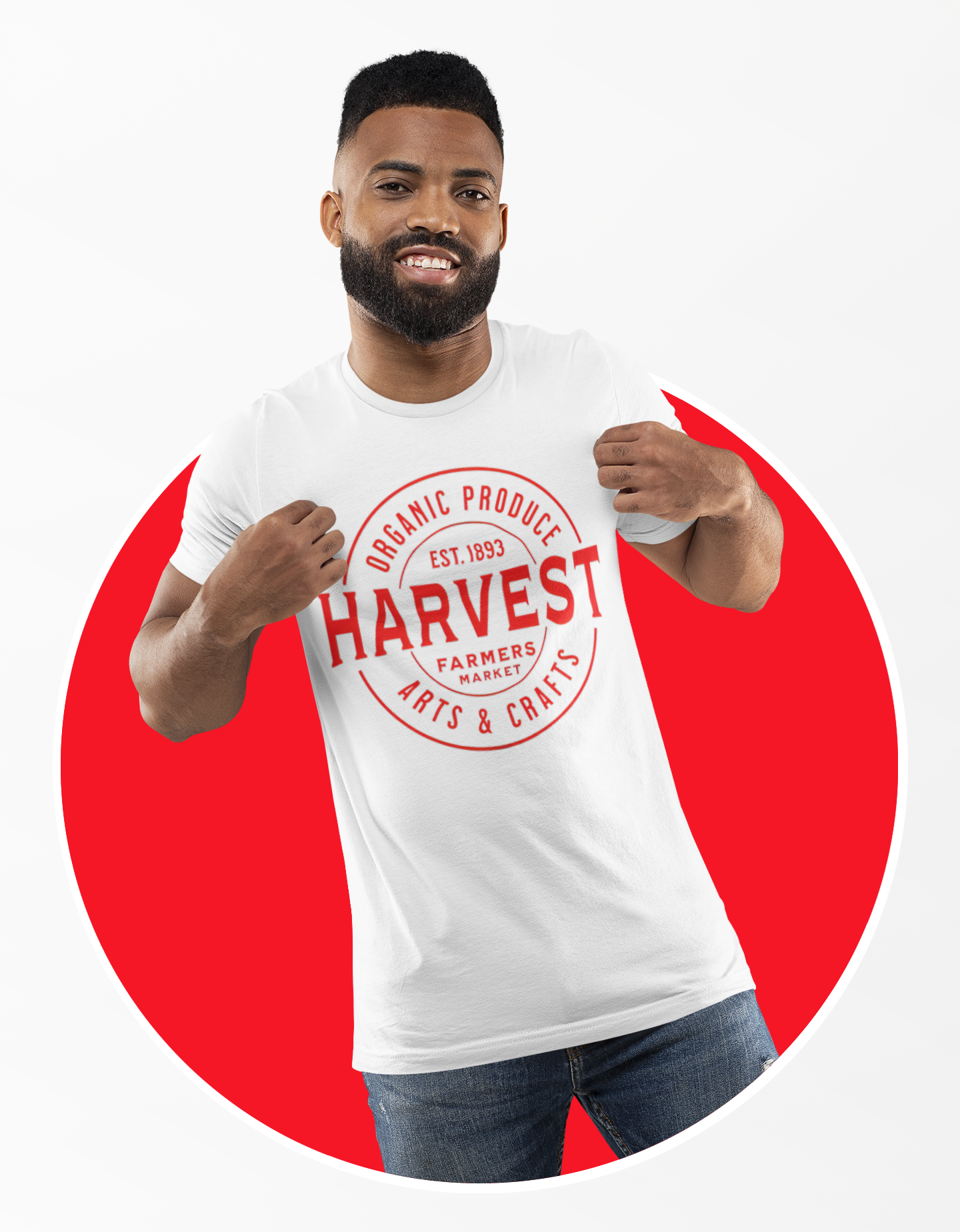 "Harvest Farmers Market" T-Shirt  (Unisex, Various Colors)