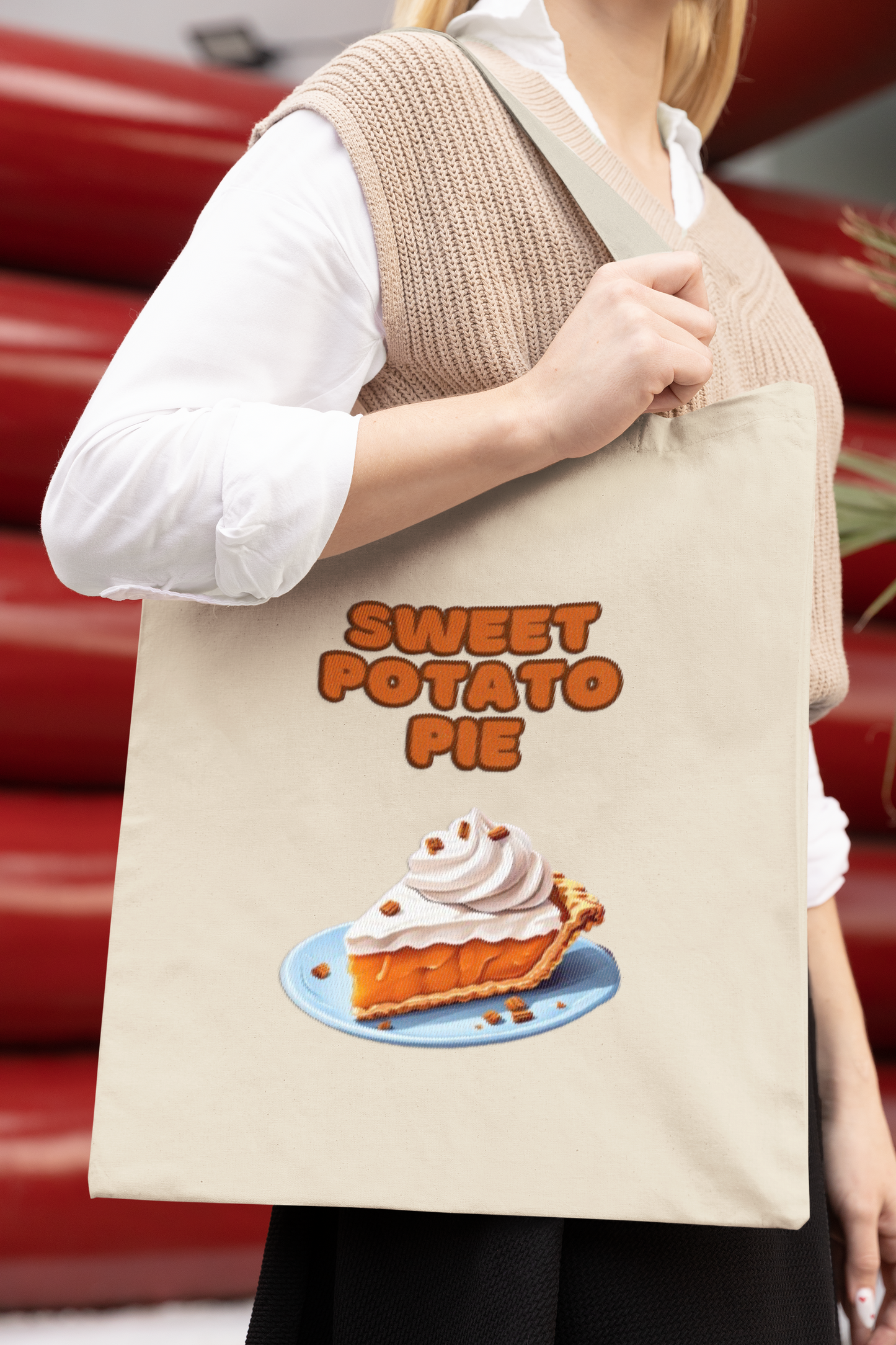 "Sweet Potato Pie" Tote Bag